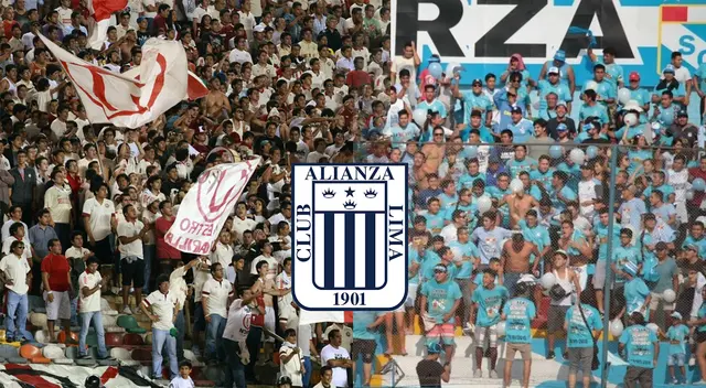 Ambas hinchadas pelearon por culpa de Alianza Lima.