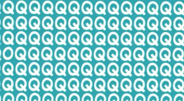 Encuentra la letra 'O' y resuelve el reto visual en 5 segundos ¿Podrás hacerlo?