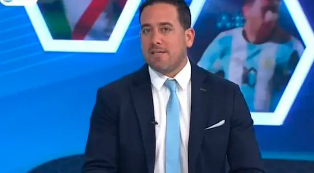 Óscar del Portal se asusentó del bloque deportivo de América Noticias. Óscar del Portal se asusentó del bloque deportivo de América Noticias.