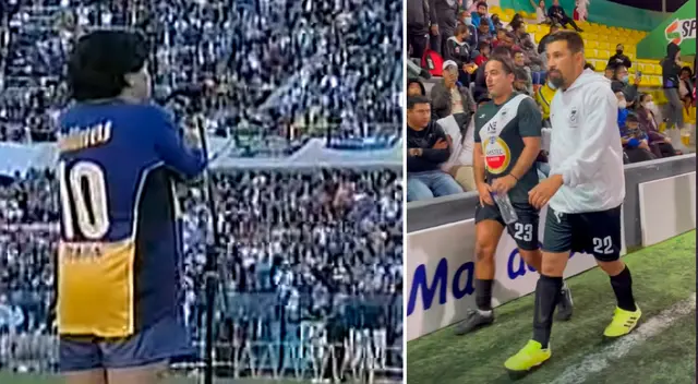 Aldo Miyashio y Óscar del Portal fueron captados luego de participar en un torneo de Fútbol 7. Aldo Miyashio y Óscar del Portal fueron captados luego de participar en un torneo de Fútbol 7.
