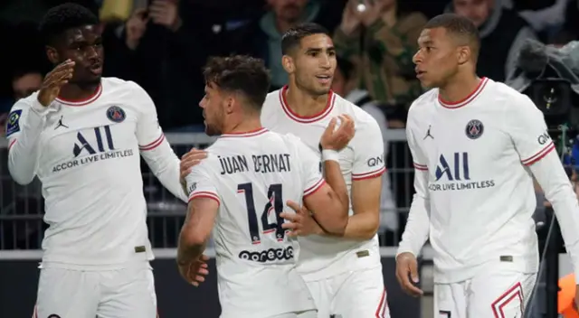 PSG pasó por encima a Angers por la fecha 33 de la Ligue 1. PSG pasó por encima a Angers por la fecha 33 de la Ligue 1.
