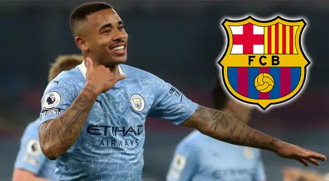 Gabriel Jesús podría ir a Barcelona en la próxima temporada Gabriel Jesús podría ir a Barcelona en la próxima temporada