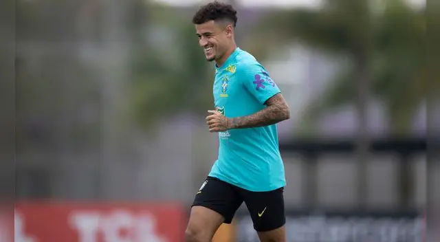 Philippe Coutinho tiene contrato con el Barcelona hasta el 2023. Foto: Twitter/CBF Philippe Coutinho tiene contrato con el Barcelona hasta el 2023. Foto: Twitter/CBF