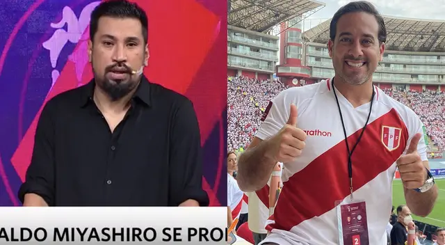 Aldo Miyashiro defendió a Óscar del Portal. Aldo Miyashiro defendió a Óscar del Portal.