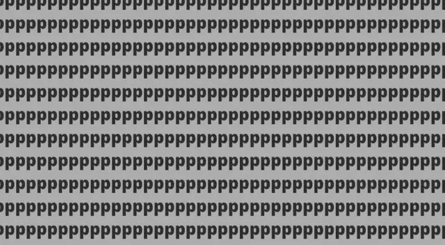 ¿Podrás hallar la letra 'Q' en 5 segundos? Intenta superar este reto visual ¿Podrás hallar la letra 'Q' en 5 segundos? Intenta superar este reto visual