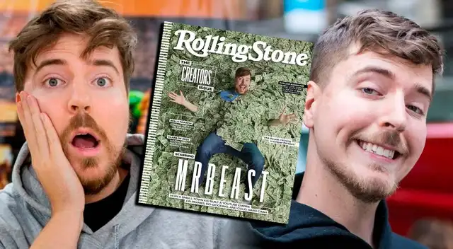 Nadie lo detiene: MrBeast es portada para la revista Rolling Stone
