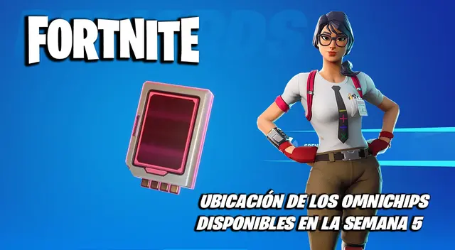 Fortnite: ubicación de todos los Omnichips en la Semana 5 Fortnite: ubicación de todos los Omnichips en la Semana 5