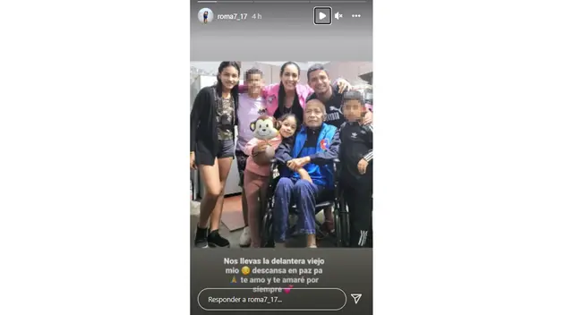 Reimond Manco le dedicó emotivas palabras a su padre. (Foto: Captura)   