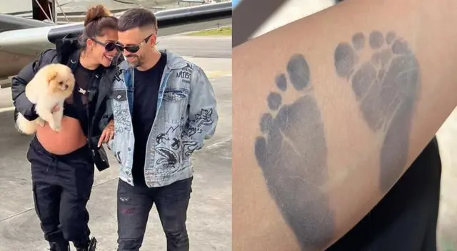 Greeicy y Mike Bahía se convirtieron en padres y lo anunciaron con una tierna fotografía