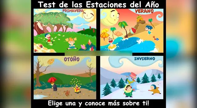 Test de personalidad: elige una estación del año y entérate lo que dicen de ti.
