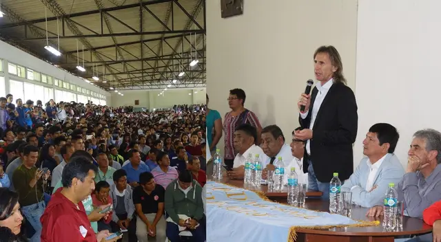Ricardo Gareca compartió en el 2018 sus experiencias de Rusia 2018 con estudiantes universitarios.