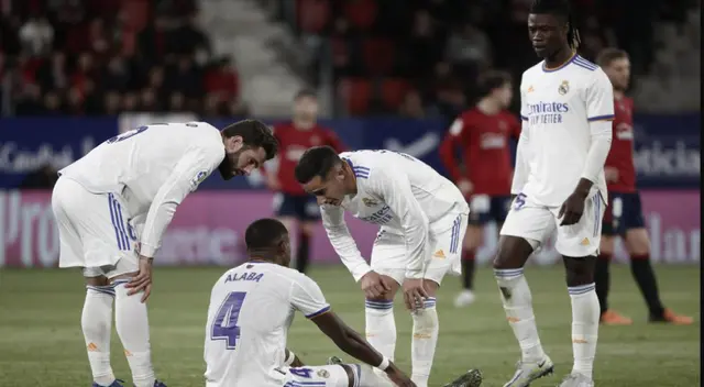 Alaba es uno de los jugadores sentidos en Real Madrid.