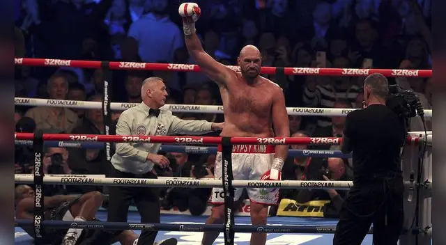 Tyson Fury mandó a dormir a Dillian Whyte