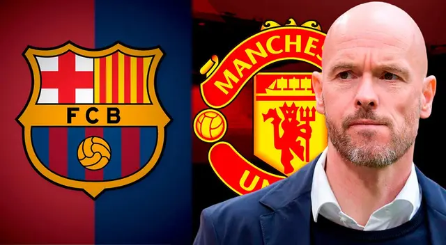 Erik Ten Hag va con todo por un jugador del Barcelona Erik Ten Hag va con todo por un jugador del Barcelona