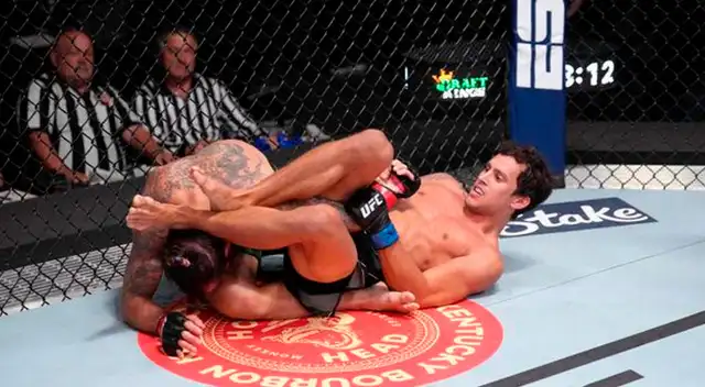 Claudio Puelles y llave de pierna que le permitió derrotar a histórico de la UFC Claudio Puelles y llave de pierna que le permitió derrotar a histórico de la UFC