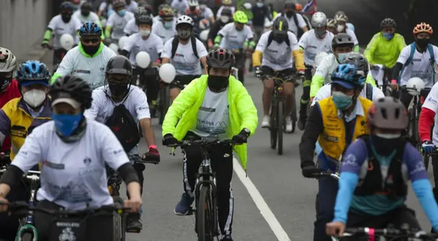 Gran bicicleteada este domingo en Miraflores