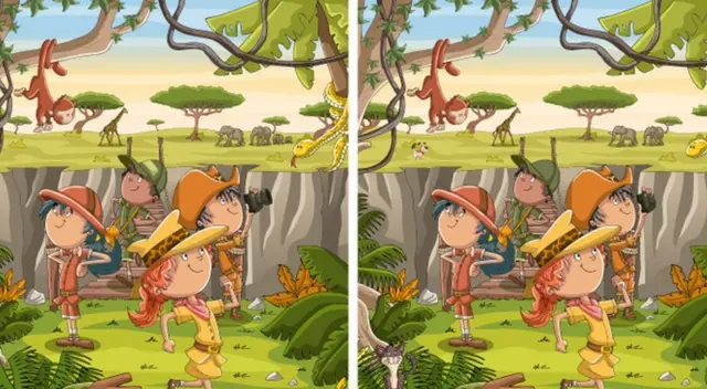 Halla las 10 diferencias en este reto visual, solo tienes 20 segundos para resolverlo Halla las 10 diferencias en este reto visual, solo tienes 20 segundos para resolverlo