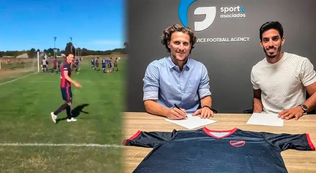 Diego Forlán volvió al fútbol y se mandó tremendo golazo olímpico