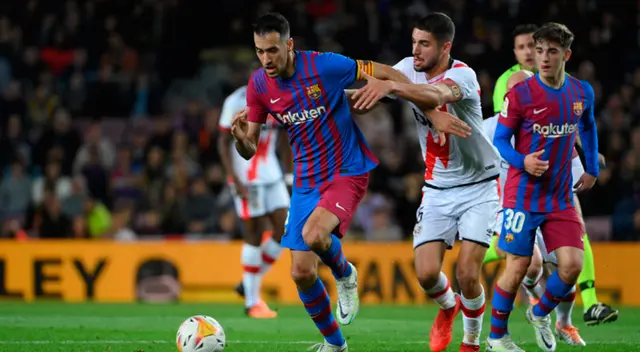 Rayo Vallecano superó a domicilio 1-0 al Barcelona por LaLiga