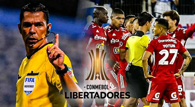 Mario Díaz de Vivar, árbitro del Sporting Cristal vs Talleres de Córdoba Mario Díaz de Vivar, árbitro del Sporting Cristal vs Talleres de Córdoba
