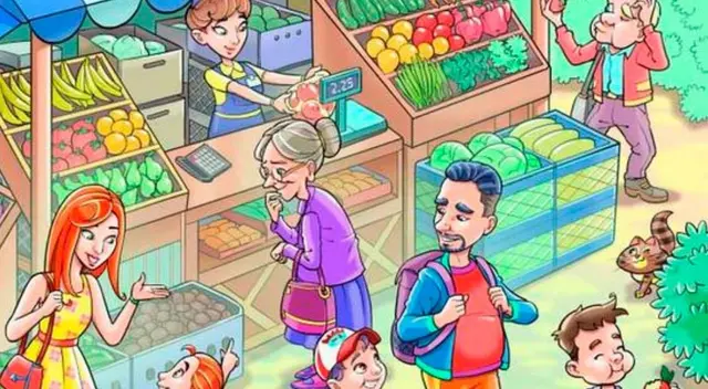 ¿Podrás hallar al mapache en el mercado? Tienes 10 segundos para superar este acertijo ¿Podrás hallar al mapache en el mercado? Tienes 10 segundos para superar este acertijo