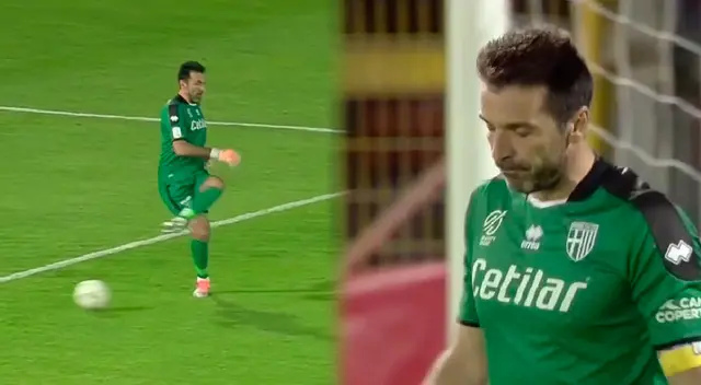 Gianluigi Buffon cometió un blooper en la derrota de Parma Gianluigi Buffon cometió un blooper en la derrota de Parma