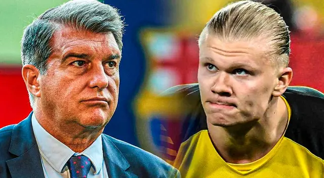 Joan Laporta decide que Erling Haaland no llegará a Barcelona