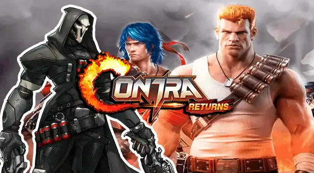Descubren personaje similar a Reaper de Overwatch en Contra Returns