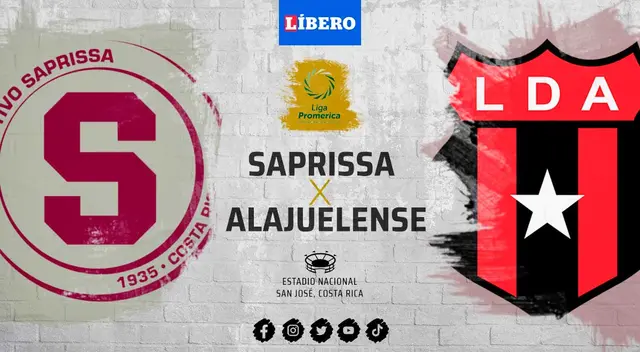 Saprissa y Alajuelense se miden por el clásico de Costa Rica.