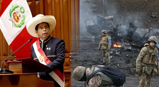 Pedro Castillo aseguró que la guerra es entre Rusia y Croacia. Pedro Castillo aseguró que la guerra es entre Rusia y Croacia.