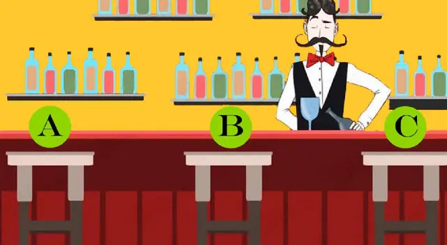 ¿Dónde te sientas en un bar? ¿Dónde te sientas en un bar?