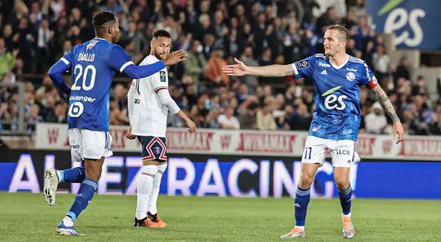 PSG empató 3-3 con Racing de Estrasburgo PSG empató 3-3 con Racing de Estrasburgo