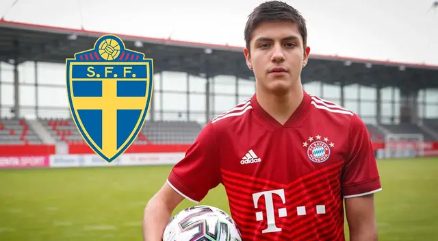 Matteo Pérez fue convocado a la Selección de Suecia