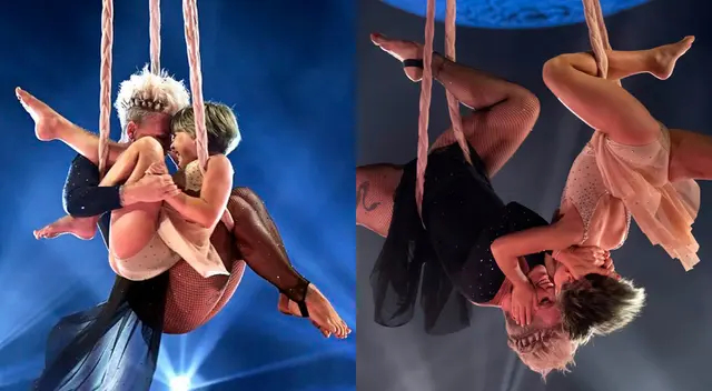 Mira le presentación de Pink junto a su hija mayor en los BMAs 2021. Mira le presentación de Pink junto a su hija mayor en los BMAs 2021.