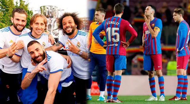 Barcelona saludó a Real Madrid por LaLiga Santander