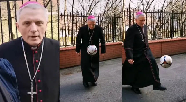 Obispo decidió mostrar la destreza que tiene para dormir la pelota de fútbol, dejando sorprendido a más de uno en TikTok. Obispo decidió mostrar la destreza que tiene para dormir la pelota de fútbol, dejando sorprendido a más de uno en TikTok.