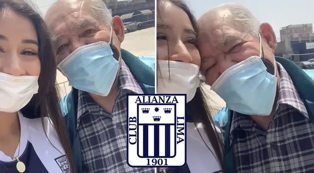 El hincha de Alianza Lima se hizo viral en redes sociales.