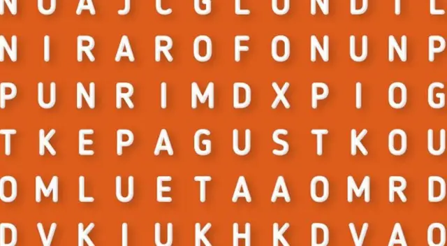 ¿Dónde está la palabra 'BONDAD'? Anímate a resolver este reto visual en tiempo récord