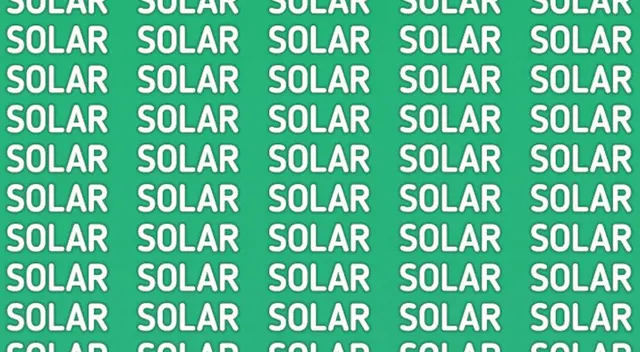 ¿Podrás hallar la palabra 'COLAR'? El 90% de personas fallaron en este reto visual