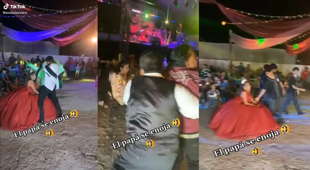 Tiktok: padre no recibe bien la sorpresa que le hicieron los chambelanes a su hija - VIDEO