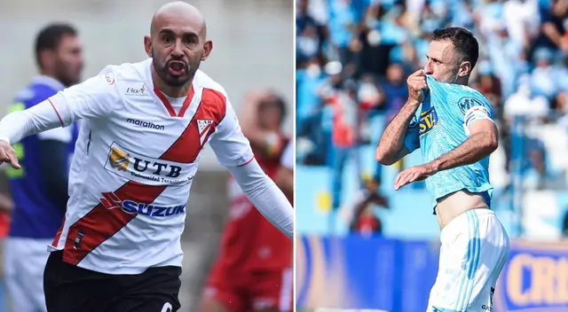 Marcos Riquelme bromeó con el gol de Calcaterra.