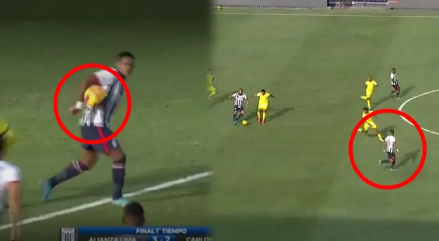 Polémica en el 3-2 de Alianza Lima sobre Carlos Stein