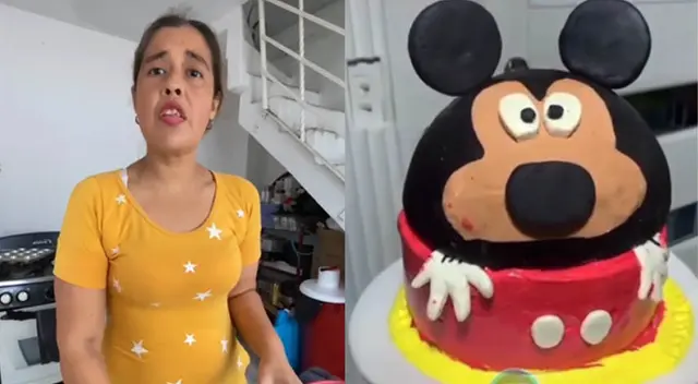 Conoce cómo viene afectando a la pastelera la denuncia que se hizo en TikTok a causa de una torta de "Mickey Mouse".