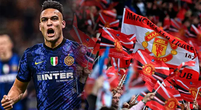 Lautaro Martínez en la mira de Manchester United Lautaro Martínez en la mira de Manchester United