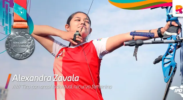 Alexandra Zavala consiguió la medalla de plata en Tiro con Arco Alexandra Zavala consiguió la medalla de plata en Tiro con Arco
