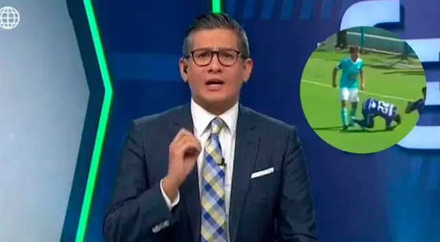 Erick Osores, conductor en Fútbol en América