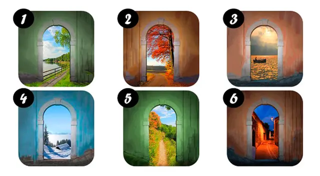 Test de personalidad: elige una puerta de salida y conoce por qué brillas entre los demás. Test de personalidad: elige una puerta de salida y conoce por qué brillas entre los demás.