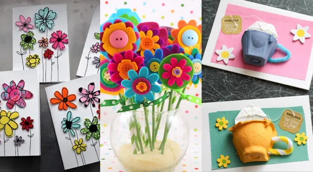 Fáciles y únicas manualidades para regalar en el día de la madre
