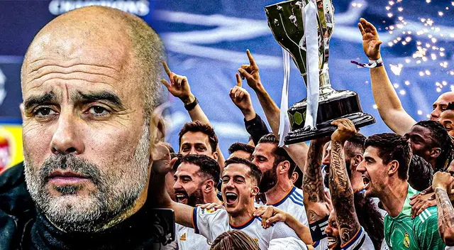 Pep Guardiola y su reacción ante posible pasillo al Real Madrid Pep Guardiola y su reacción ante posible pasillo al Real Madrid