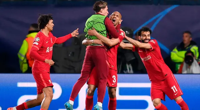 Con goles de Fabinho, Díaz y Mané, Liverpool le ganó a Villarreal en España. Con goles de Fabinho, Díaz y Mané, Liverpool le ganó a Villarreal en España.